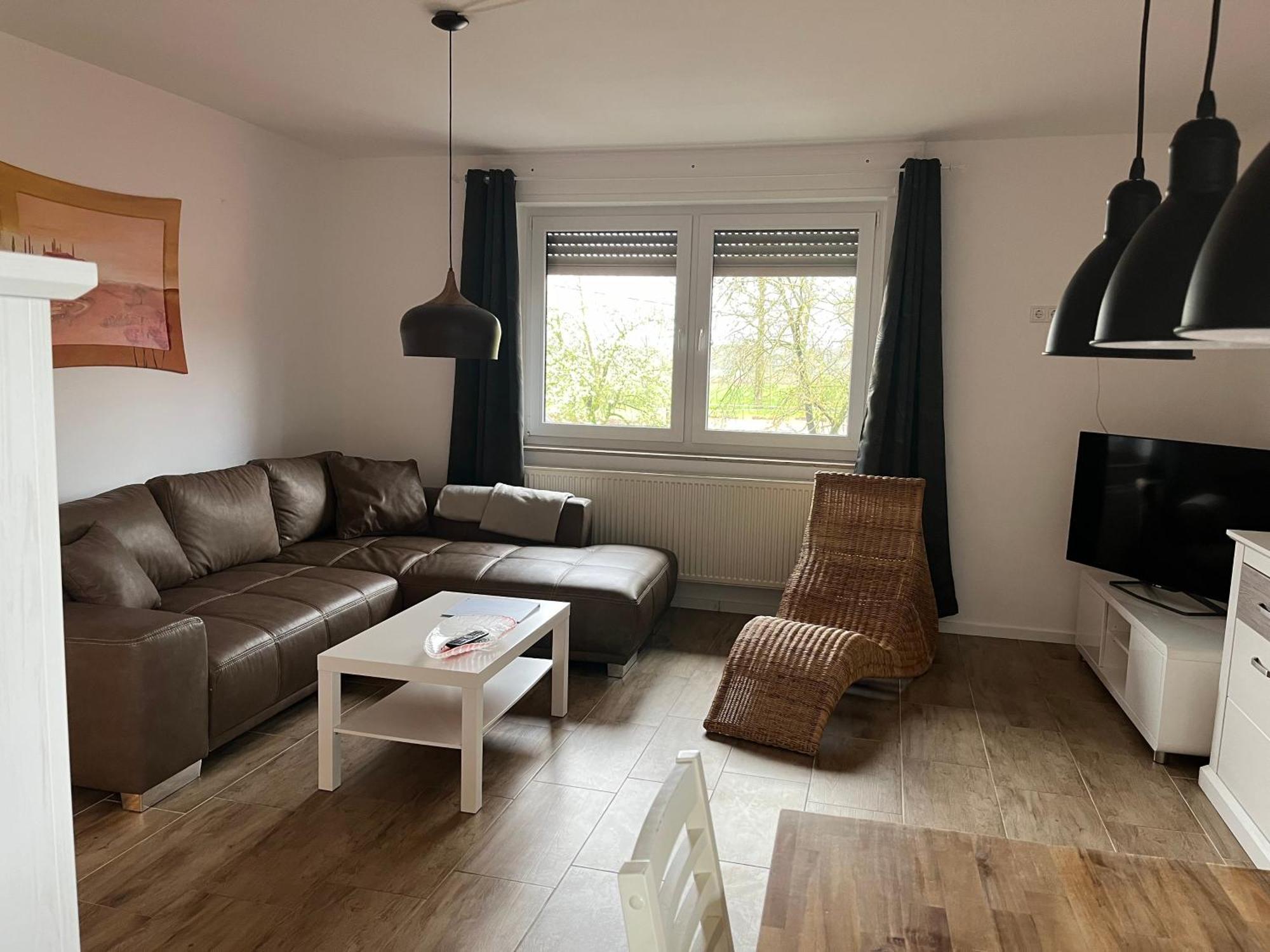 Wunderschoene Ferienwohnung Mit Balkon Auf Dem Bauernhof Greven Exterior foto